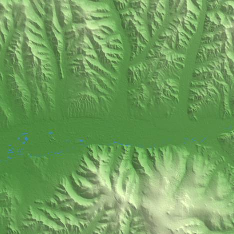 Ulaanbaatar terrain preview