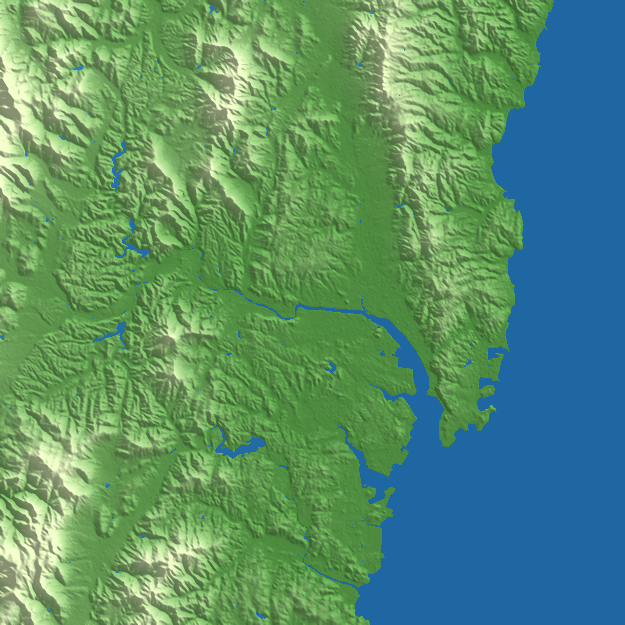Ulsan terrain preview