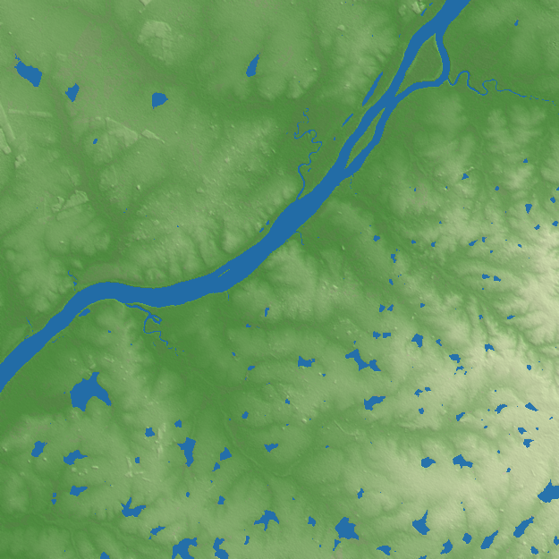 Uruguaiana terrain preview