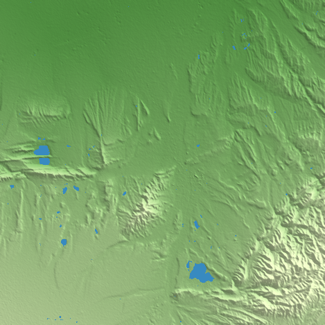 Ürümqi terrain preview