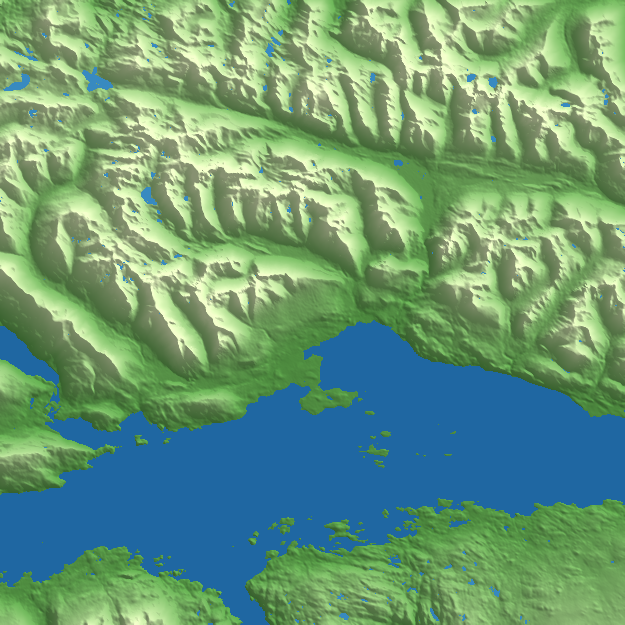 Ushuaia terrain preview