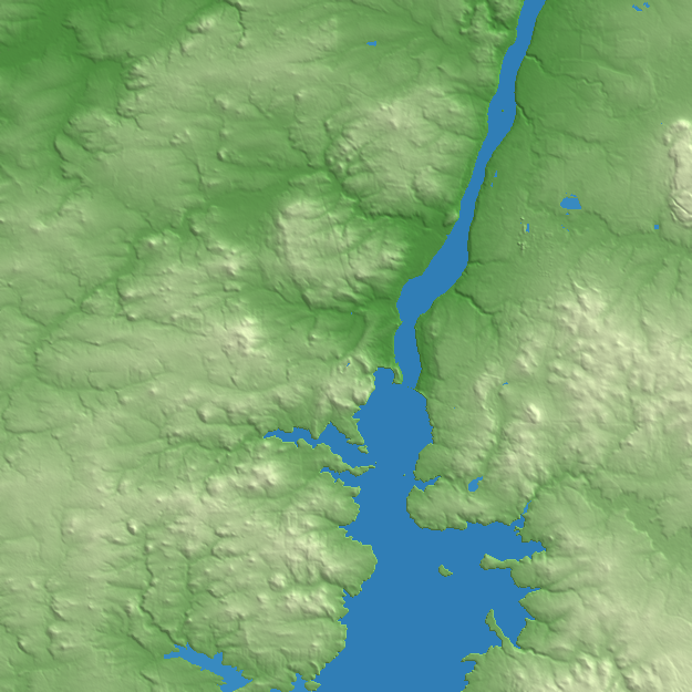 Ust-Ilimsk terrain preview