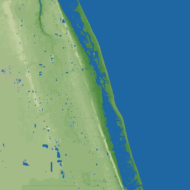 Vero Beach terrain preview