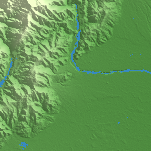 Villavicencio terrain preview