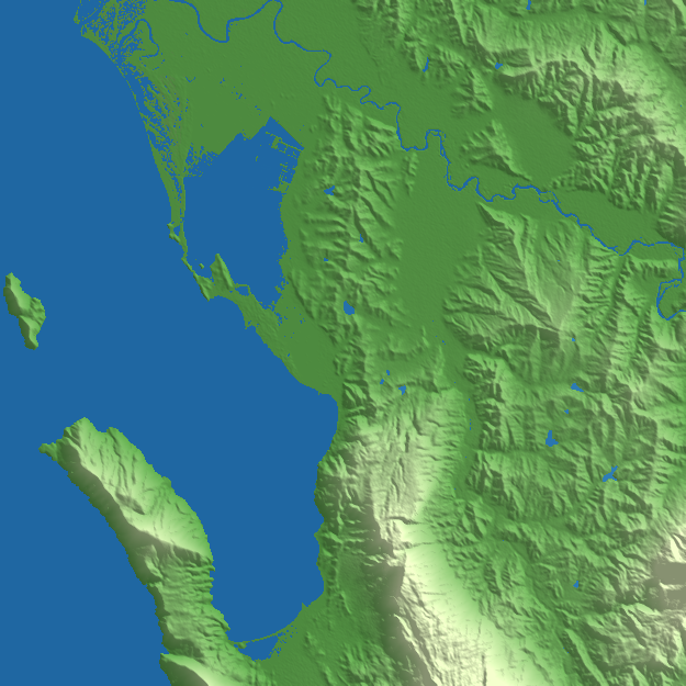 Vlorë terrain preview