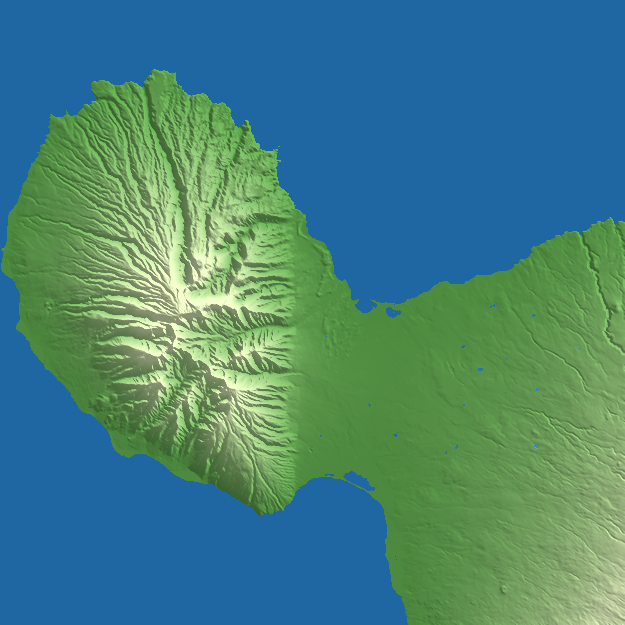 Wailuku terrain preview