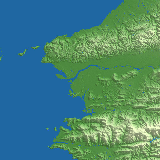 Wakayama terrain preview
