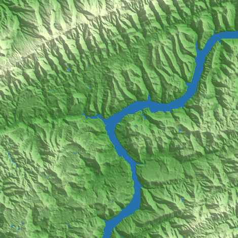Wanzhou terrain preview