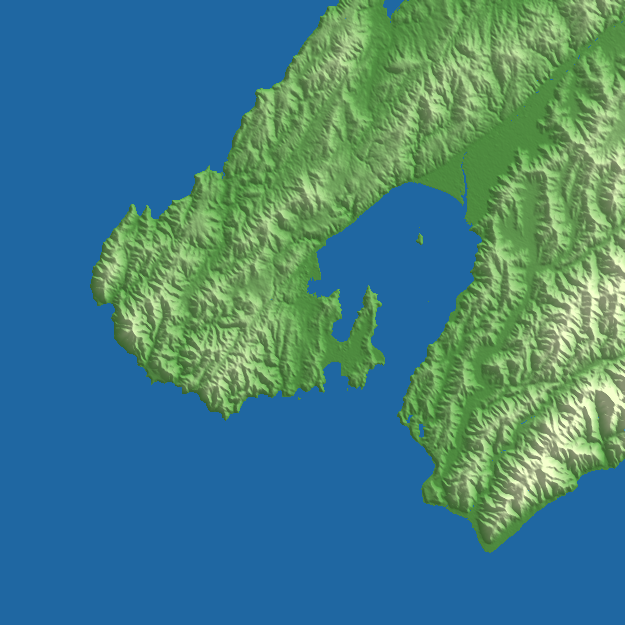 Wellington terrain preview