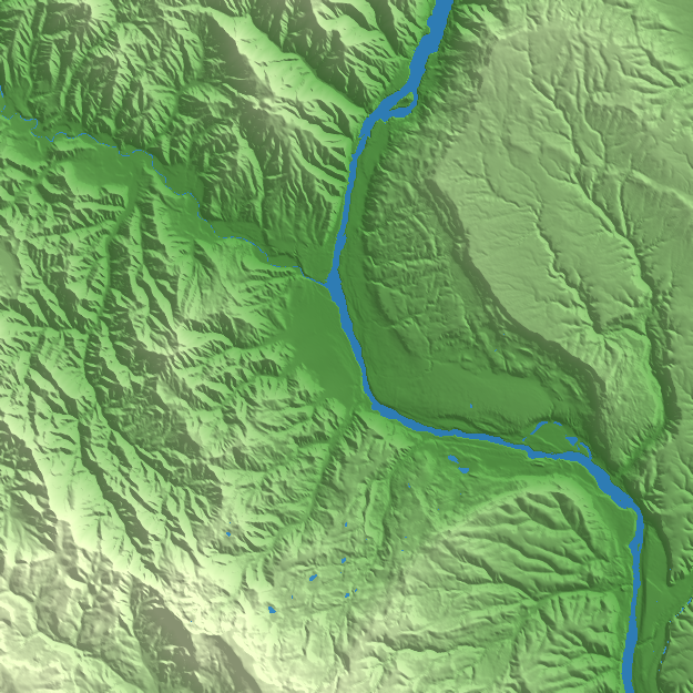 Wenatchee terrain preview