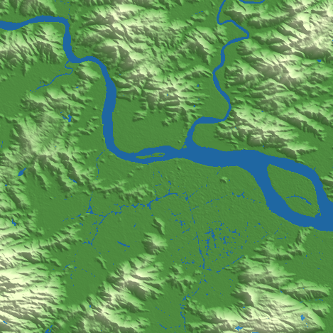 Wenzhou terrain preview