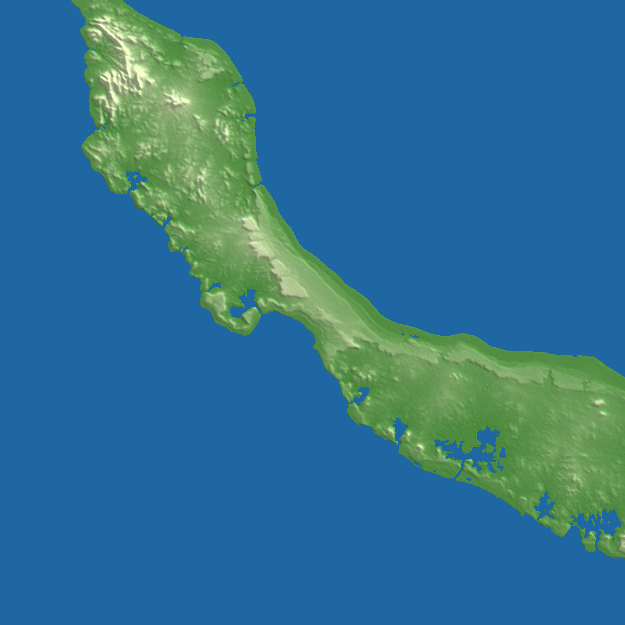 Willemstad terrain preview
