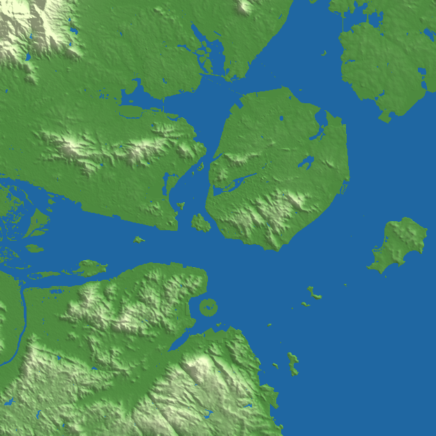 Xiamen terrain preview