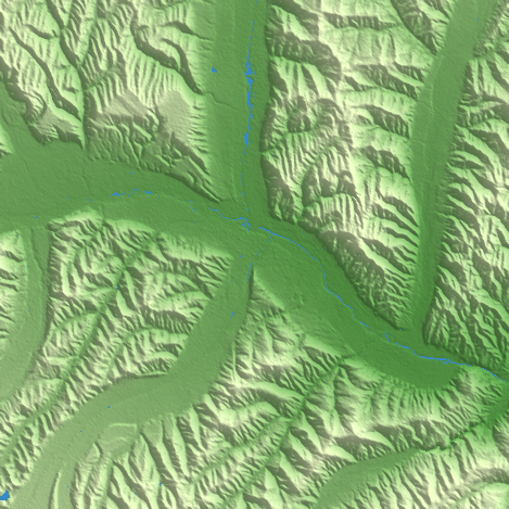 Xining terrain preview