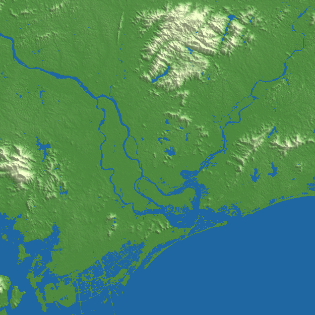 Yangjiang terrain preview