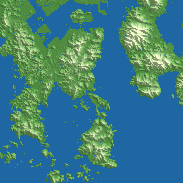 Yeosu terrain preview