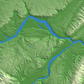 Yibin terrain preview