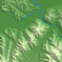 Yichun terrain preview