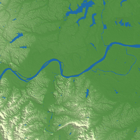 Yiyang terrain preview