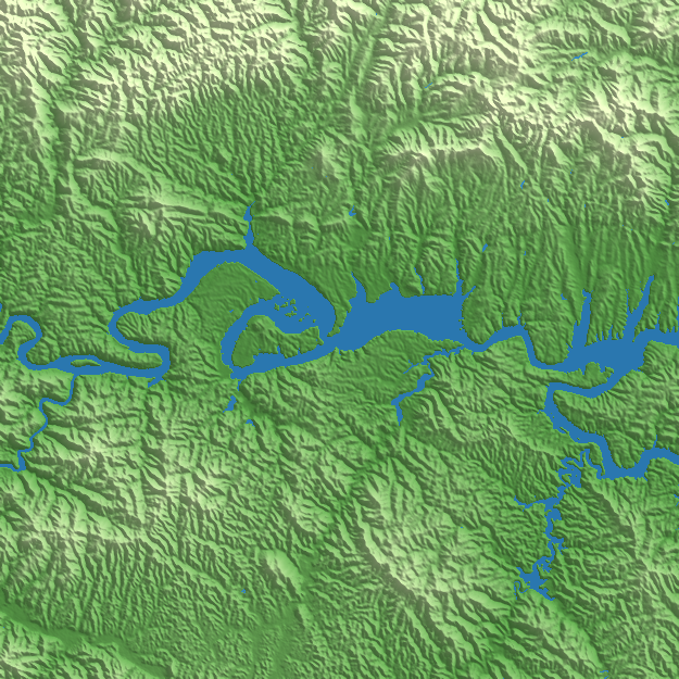 Yun County terrain preview