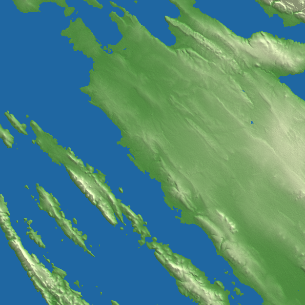 Zadar terrain preview