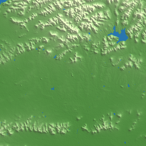 Zaozhuang terrain preview