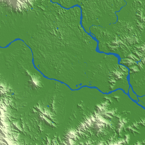 Zhangzhou terrain preview