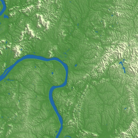 Zhuzhou terrain preview